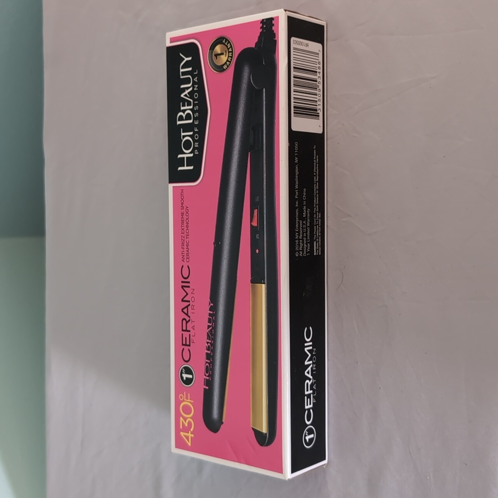 New In Box Hot Beautiful Professional 1 inch Ceramic Flat Iron